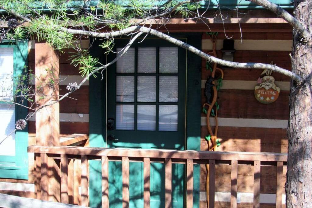 View! Cozy, Private, Fireplace, Hot Tub Log Cabin, Honeymoon! Севьервилл Экстерьер фото